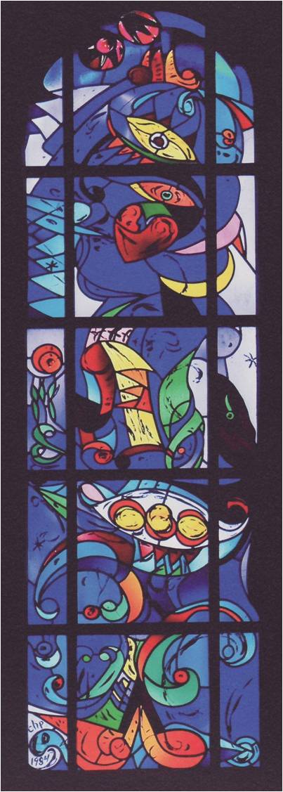 1982-87 Carl-Henning Pedresen Det røde hjerte, Ribe, M. Wivel Picture1