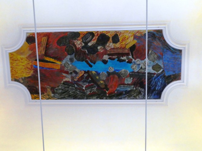 2006 Per Kirkeby, Fredensborg Kirkes loft, Claus P1090959.jpg