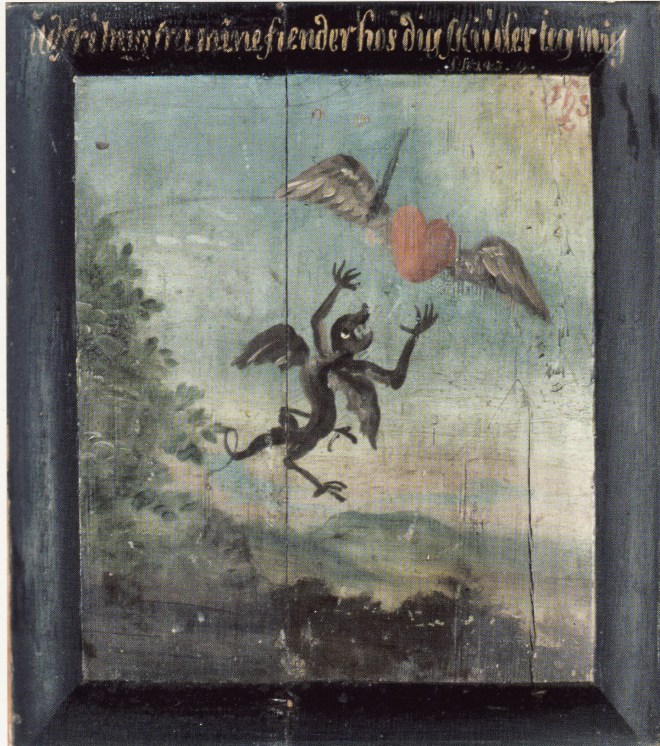 1734-36 Mogens Chr. Thrane emblem Viborg Søndre, Sortebr. Warming og Fogde (2)