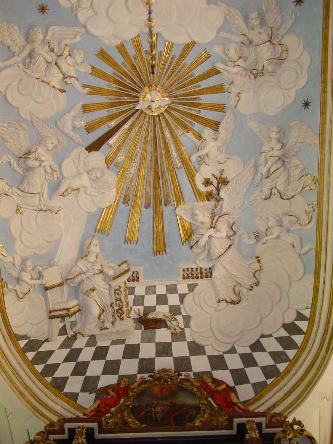 1700tallet måske, Barok måske, Bebudelse og englehimmel, Gråsten - Sønderborg, Claus.jpg