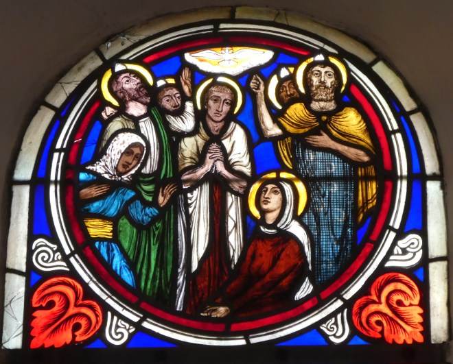 1903 C.N. Overgaard, Ballerup Kirke, detalje Claus P1140053