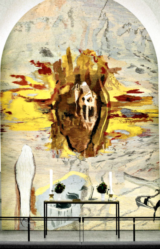 2012 Peter Brandes Påskemorgen udsnit Dyssegårdskirken