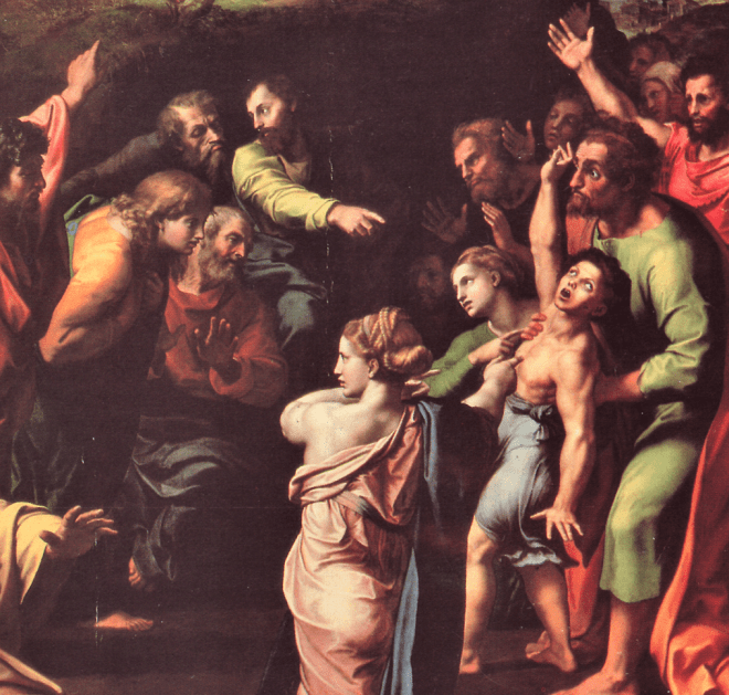 1517 Rafael Transfiguration Udsnit Billede1