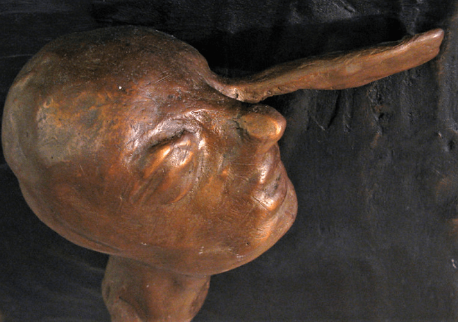 2013 Peter Brandes bronze døbefont Nørremarken Helbredelse af blindfødt