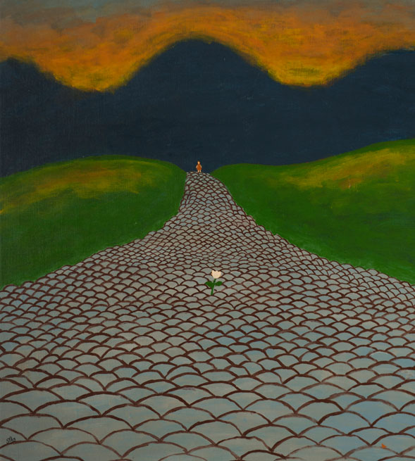 2002-2006 Sigrun Gunnarsdottir the-road50x45sold