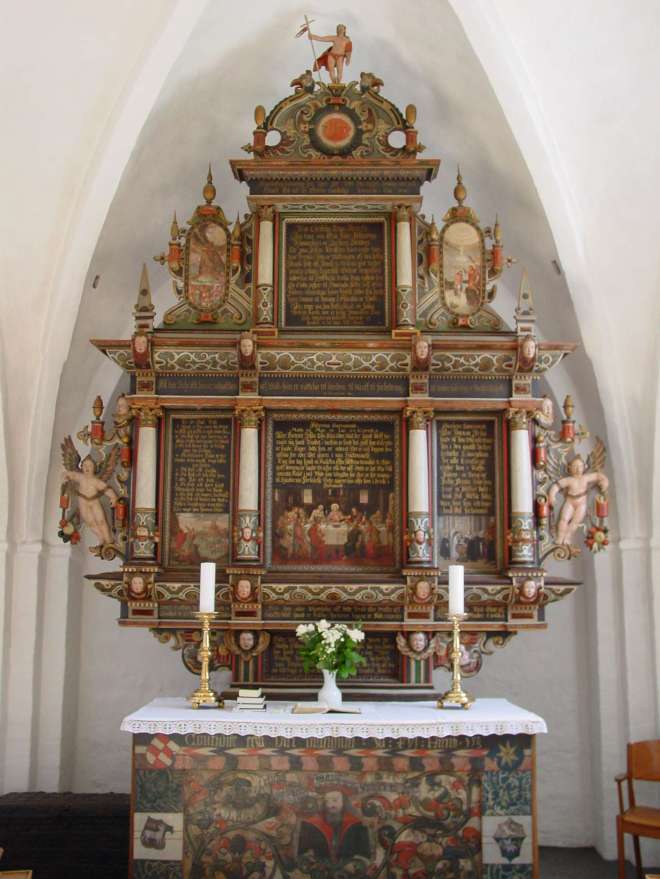 1600 Katekismus m billeder af barnedåb og nadver, Egå - Aarhus, ClausDSC01682