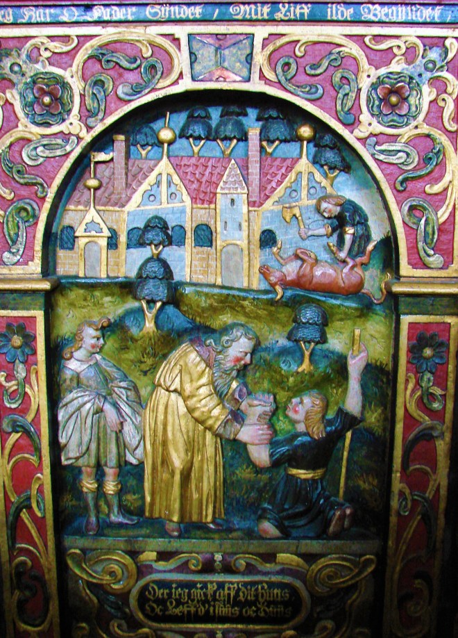 1650 Kippinge Kirkes skriftestol Claus DSC08197